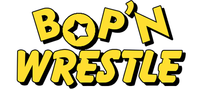 Bop'n Wrestle logo for Commodore 64